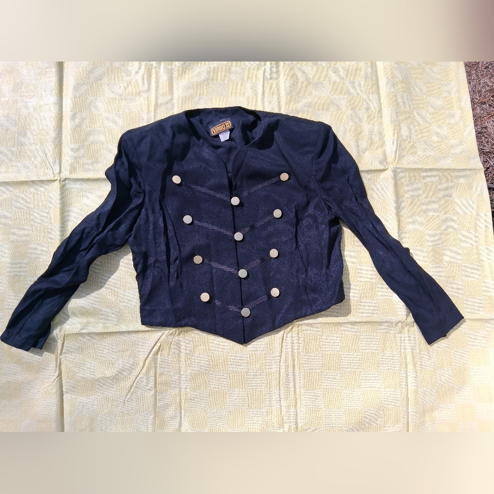 Vintage Virgo ll Black Jacket Size 10